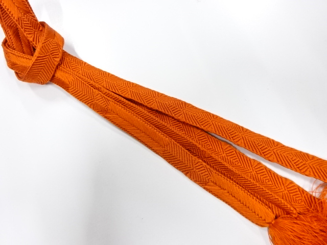 正絹　手組帯締め